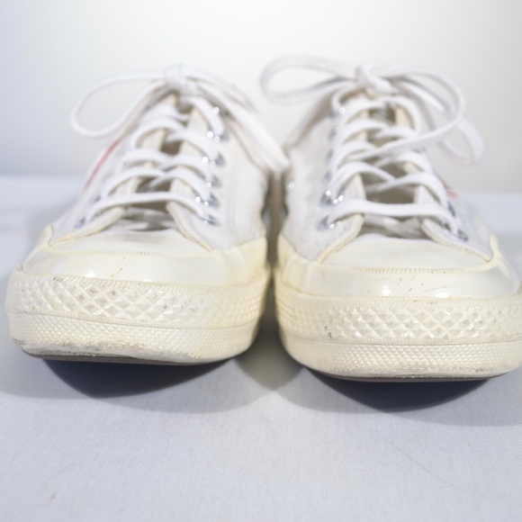 CONVERSE X COMME DES GARCONS CHUCK TAYLOR LOW TOP SNEAKERS SZ 5M/ 7W - Picture 5 of 12